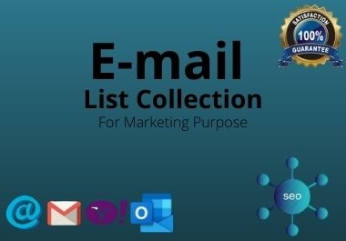I will provied varified and niche targeted Email List for your business