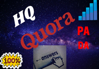 Give you niche 20 high quality quora answer for best website traffic