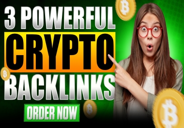 Boost Your Crypto & Forex Presence 3 High-Quality Websites & SEO Backlinks
