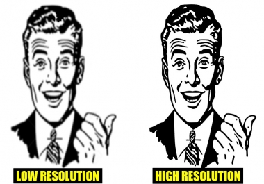 I will do vector trace,  any image to vector,  logo to vector