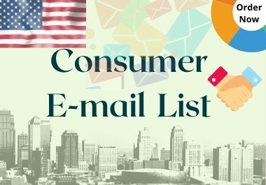 I provide USA based five thousand 5,000 consumer list.