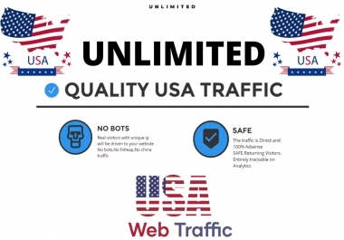 I Will Give You Unlimited USA Website 32x Traffic For 20 Days
