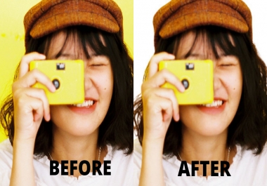 I will do image background removal or remove