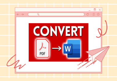 I will any book or another project convert pdf to docx