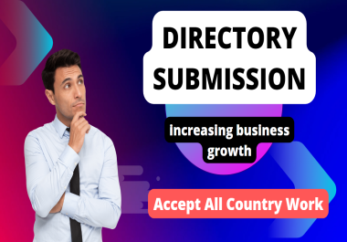 50 web directory submission service for any country