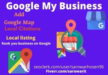 I will optimize google my business citations for ranking GMB listing and local SEO