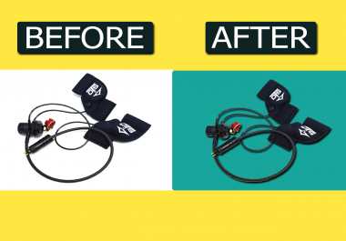 I can do any photoshop editing and remove background