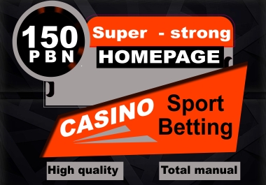 POWERFUL 150 PBN DA 50+ Metric Thai - Korea - Indon RANK with Casino Poker SBOBET Gambling Tier 2