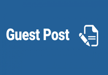 Write And Publish Guest Post On 10 Websites Da 40 Plus