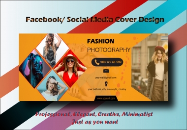 I will create perfect and an attractive facebook cover