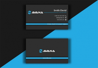 I will design minimalist Luxury and professional business card