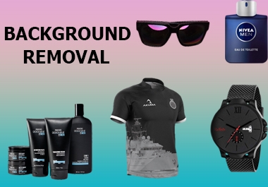 I will remove backgroud from 5 photos