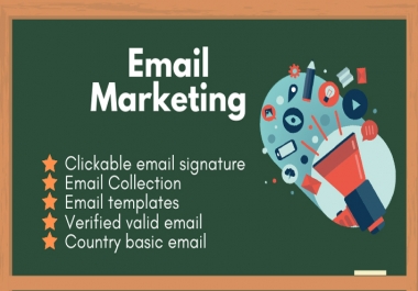 I will do email marketing related tasks