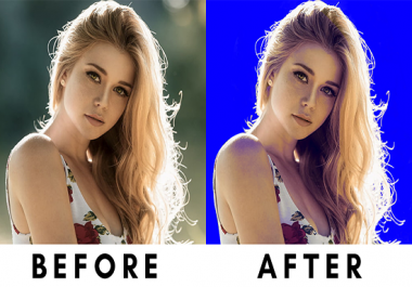 I will do 10 image background removal fast delivery