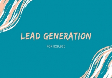 Get amazing B2B Leads for Lead Generation