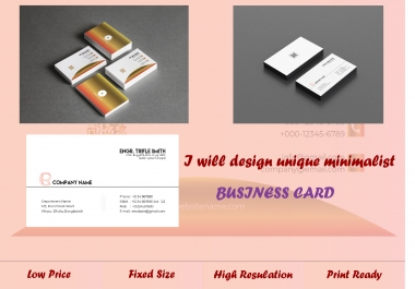 Make Unique and Professional Business Card
