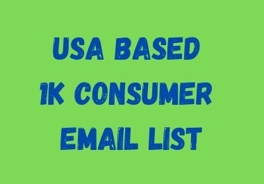 I will manage targeted US based 1000 Email list