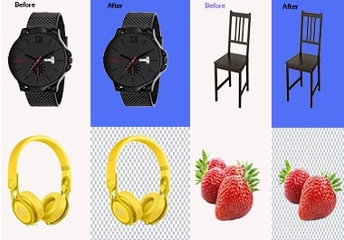 I will professionally remove Background from 5 images.