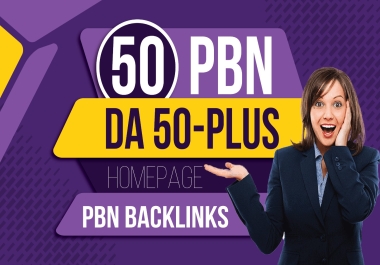 Limited Time Offer 50 Premium PBN BACKLINKS DA/PA 70-50 Google Smasher Links