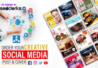 I will design high quality social media cover and website banner