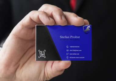 I will design you professional and outstanding business card.