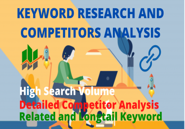 Long tail keyword research and competitor analysis