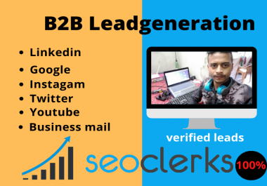 I will Do Highly Targeted B2B LinkedIn Lead Generation And Prospect List Building