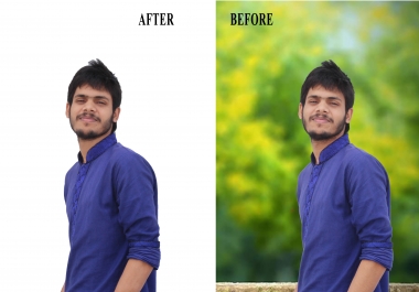 I will remove background from Photo or Photoshop Edit