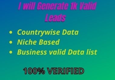 I will give you valid email list