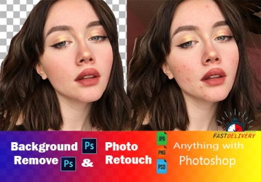 I will remove background from Image professionally and retouch your images. 5 Images