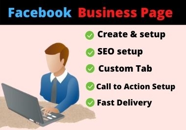 will create facebook business page. ads campaign and create real troax