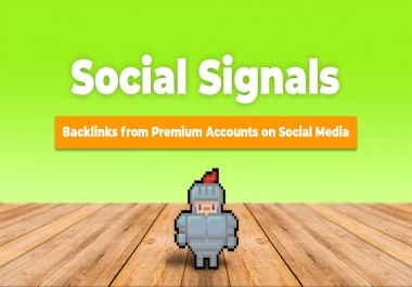 500 HQ PR9-PR10 Social Signals Backlink Monster Pack from the BEST Social Media website