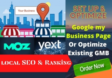 I will set up optimize Google my business and local SEO citation