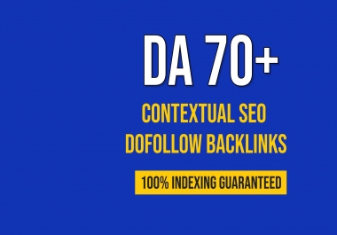 I will created 500 high quality contextual SEO dofollow backlinks