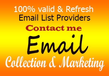 I will do collect your niche targeted email list for business