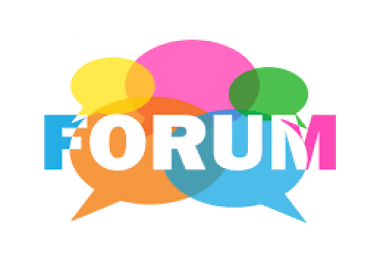 Provide you 200+ Forum Profile Backlinks