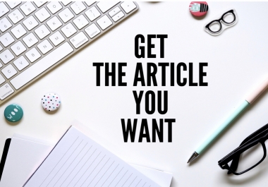 I will write compelling articles for your website blo