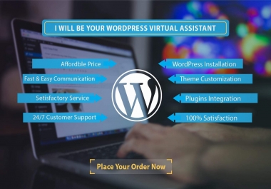 I will create,  fix and customize a responsive wordpress website within a shortest time