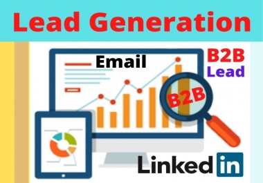 I will do b2b lead generation and email list building for business
