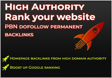 Improve your website with 100 dofollow PBN backlinks DR50 plus safe and secure