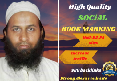 I will make 50 quality bookmarks for your website