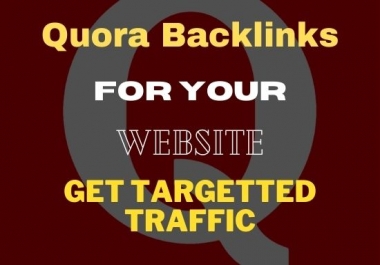 I will provide 15 HQ Quora Answer with Backlink