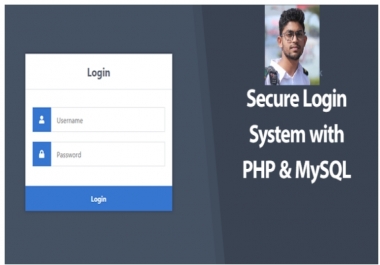I create secure login and registration system with PHP and Mysql