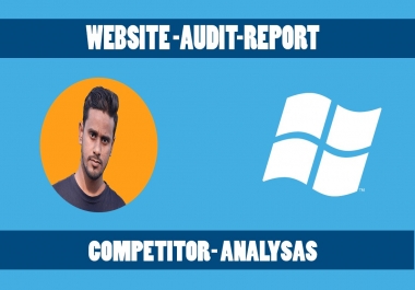 Website audit report competitor analysis