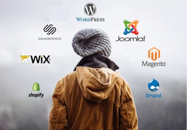 I will fix or Design Wordpress,  Wix,  Shopify Website for you