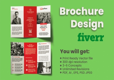 I will make eye-catching brochure for you