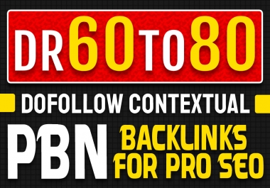 I will make high domain rating dofollow backlinks for pro off page seo