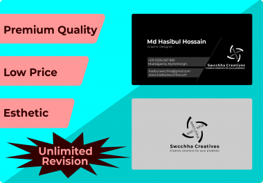 I will design your desired Professional Business Card