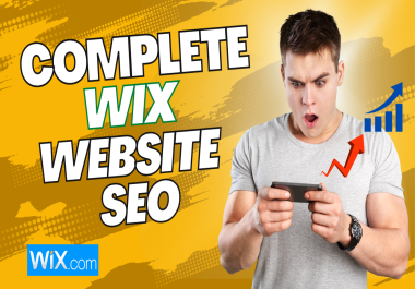 I will do complete advance wix website seo optimization for google ranking