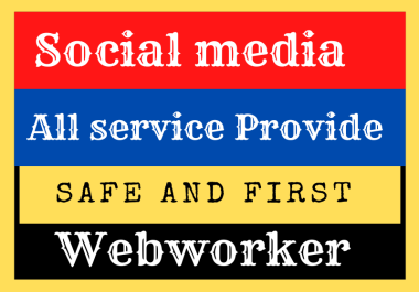 I will provide social media all services